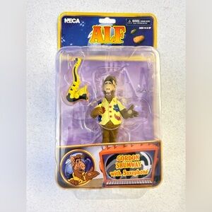 LF ALF Action Figure with Saxophone - Yellow and Brown